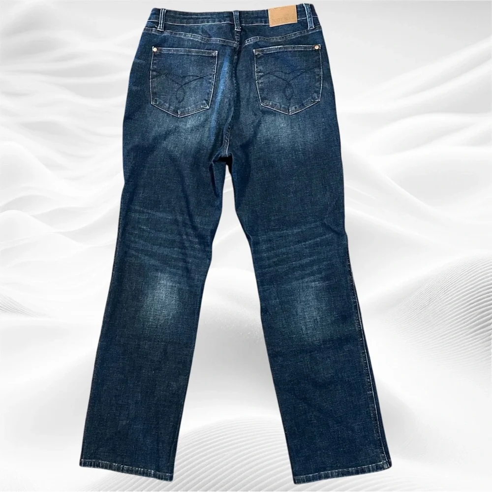 Judy Blue Dark Blue Straight Leg Jeans - Picture 5 of 11
